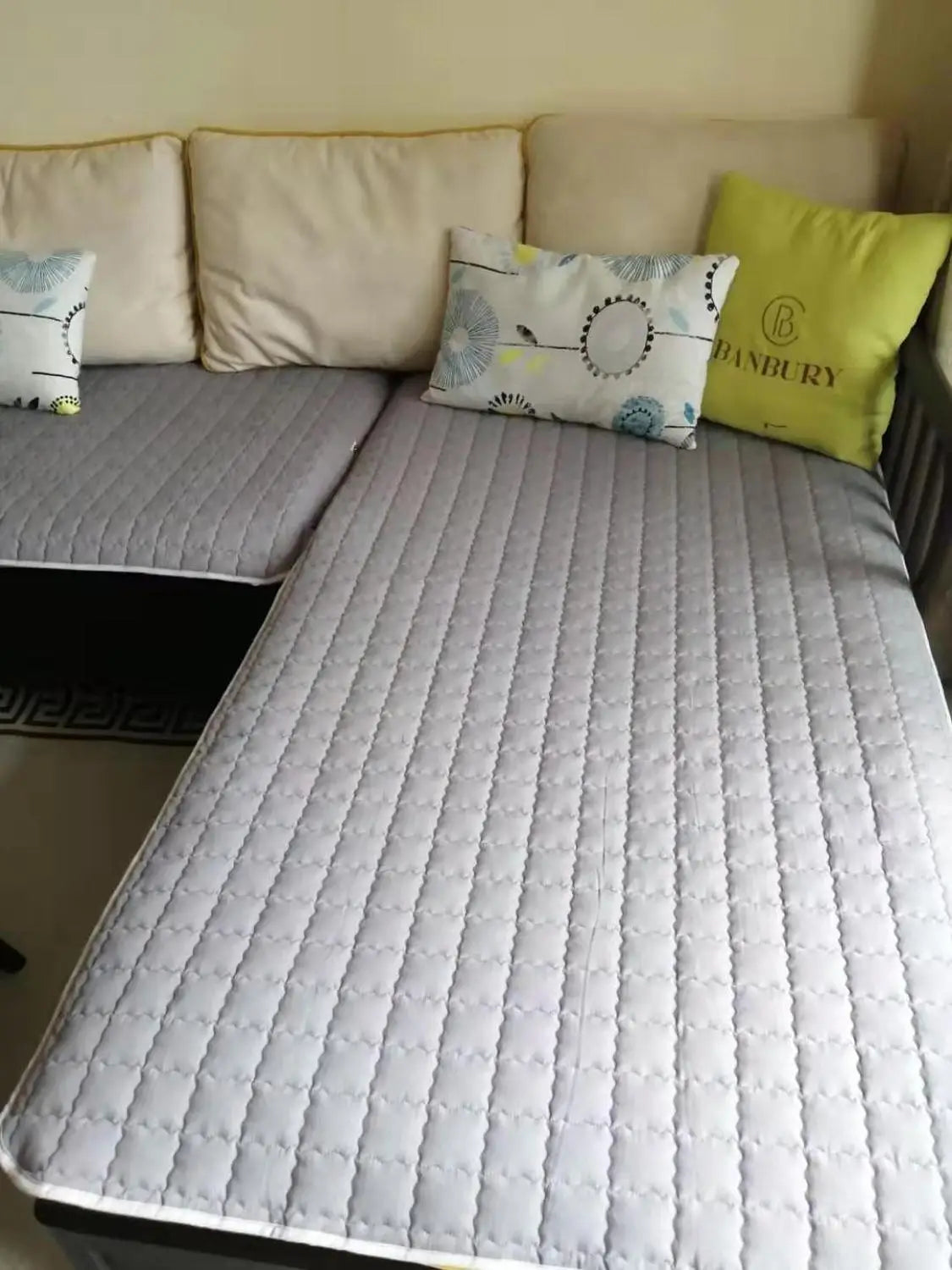 Sofa Pad Silver Antimicrobial Fabric Conductive Grounding Kit a Quality Earth Balance Anti-Stati with Grounding Cord