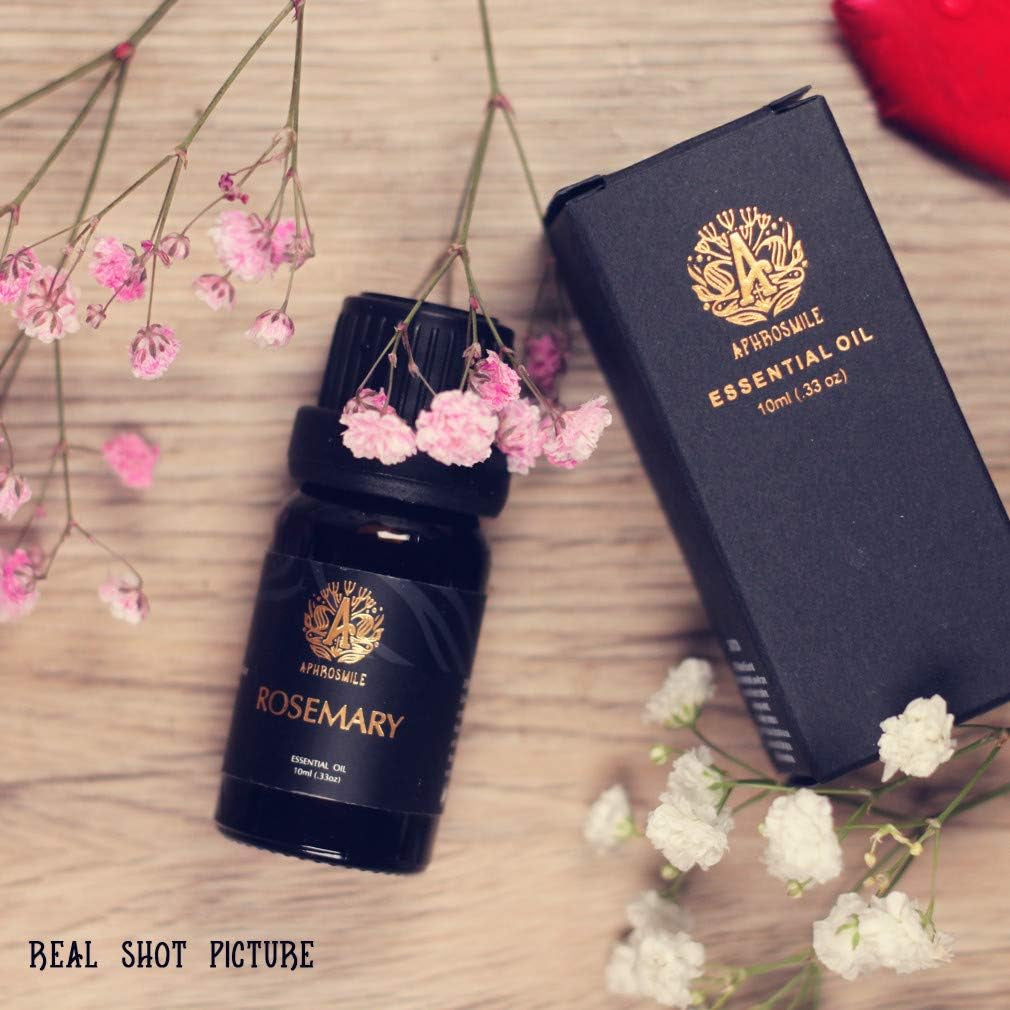 Aromatherapy Essential Oils Set, 100% Pure & Therapeutic Grade Rosemary Essential Oils Scent Kit, 2 * 10Ml Rosemary Aromatherapy Essential Oils Fragrance Oils Sets for Diffuser, Humidifier, Massage