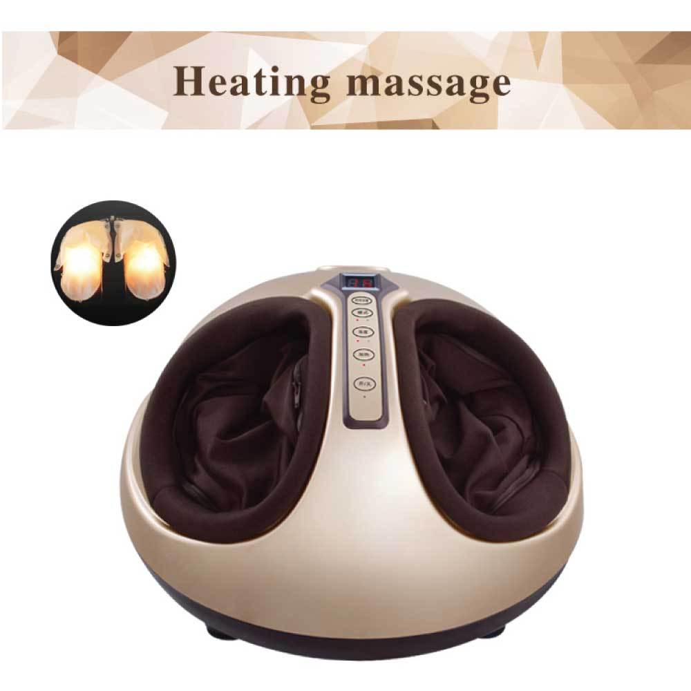 Foot Massager Machine Gold 3D Shiatsu Heat Kneading Pressing Relax