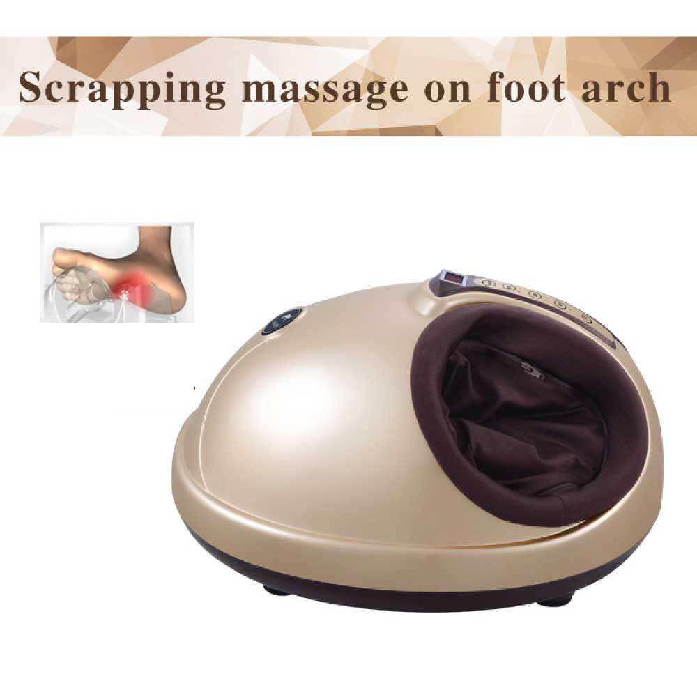 Foot Massager Machine Gold 3D Shiatsu Heat Kneading Pressing Relax