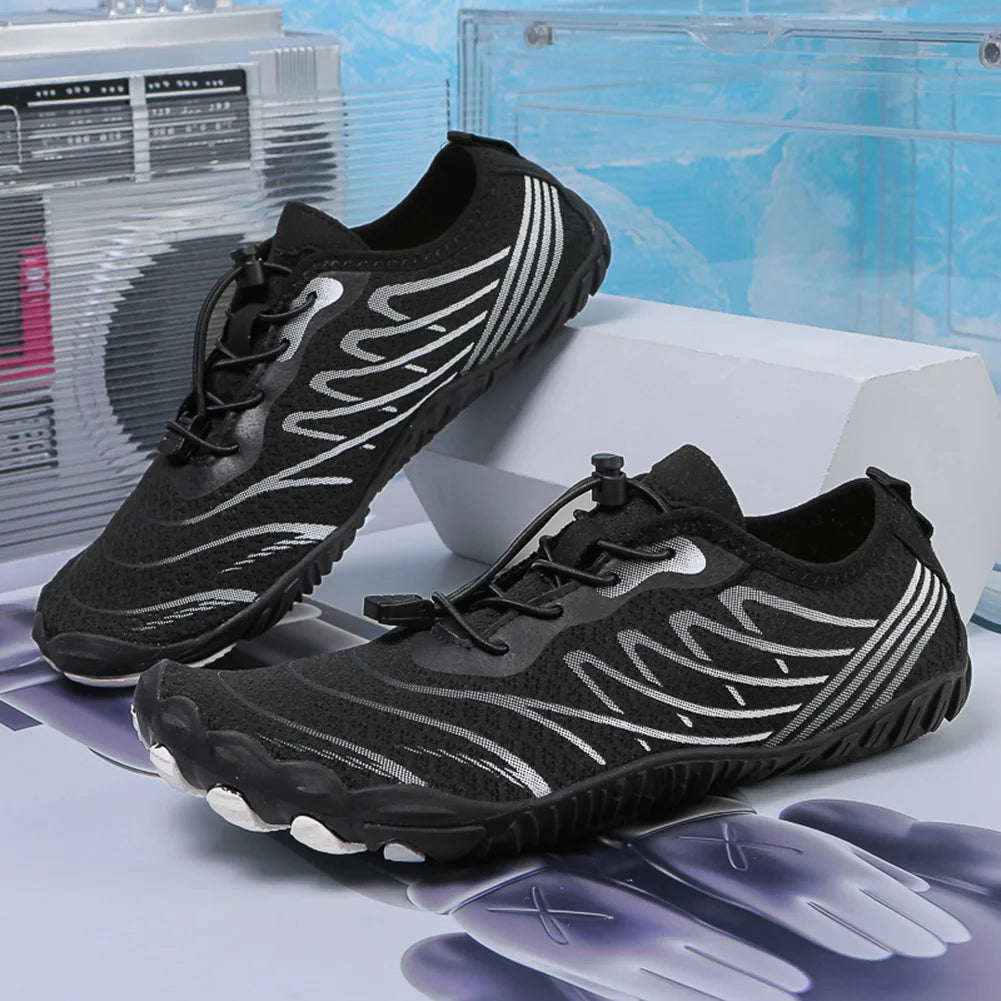 Grounding Shoes with Copper Grounded Footwear Non Slip Breathable Aqua Shoes Quick-Dry Lightweight Barefoot Shoes for Men Women